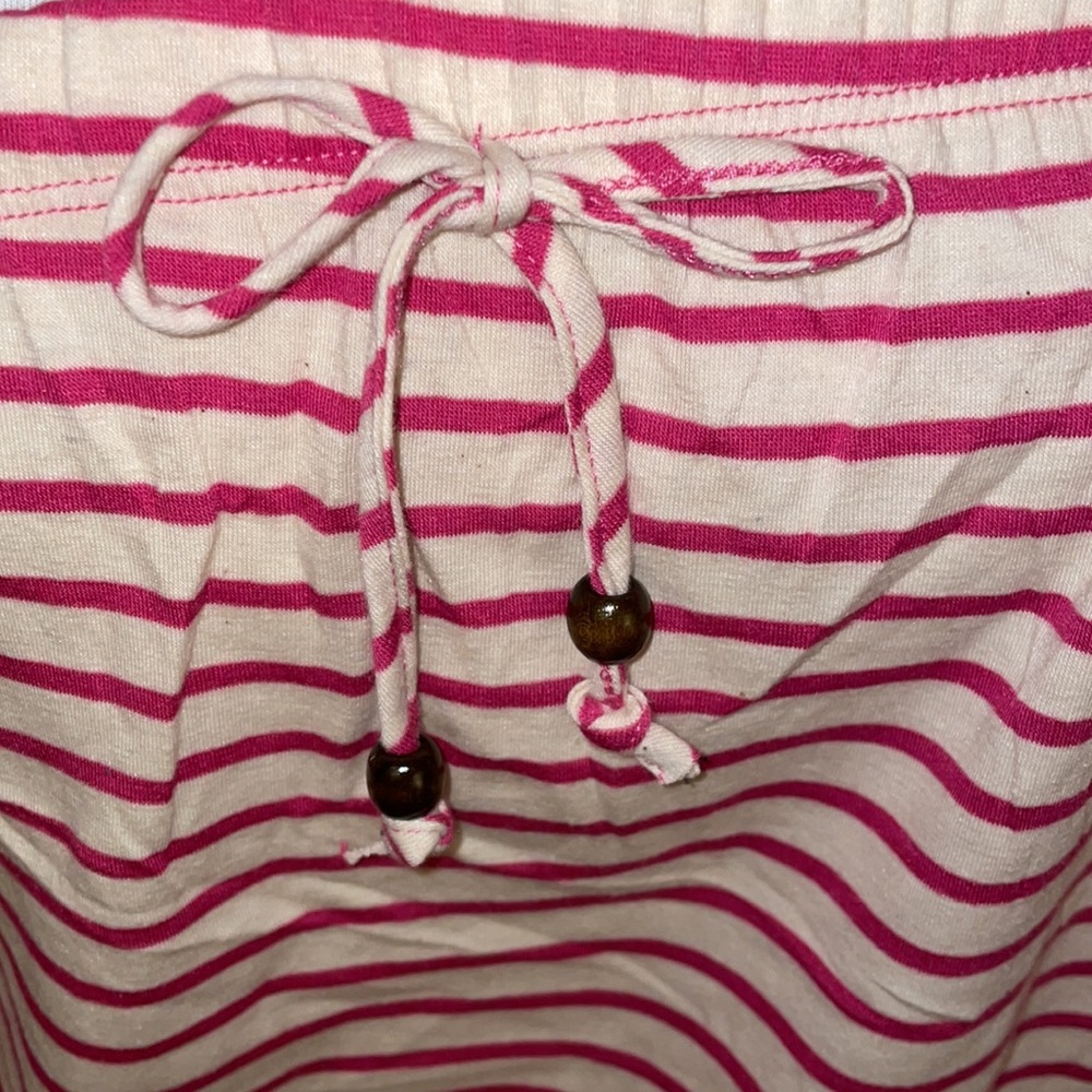 Poof! Pink and Off White Strapless Halter Medium NWT - Picture 2 of 12